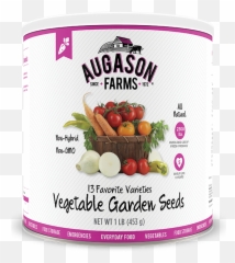 Download Augason Farms Vegetable Garden Seeds Can - Seeds For Vegetable Garden Png,Vegetable Garden Png