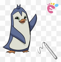 How To Draw Penguin - Easy drawings Chibi Naruto Drawing png