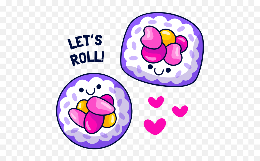 Lets Roll Stickers - Free Miscellaneous Stickers Girly Png,Google Inbox Icon Png