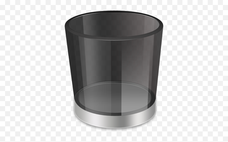Пустой цилиндрический стеклянный стакан плавает. Красивый значок корзины. Красивая иконка корзины. Корзина цилиндр. Черная корзина ICO.