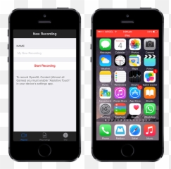 How To Record Your Ios Iphone Ipad Screen Without Jailbreak - Iphone 5s Space Grey png