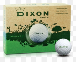 Dixon Earth Golf Balls Wfree Personal Logo Transparent PNG