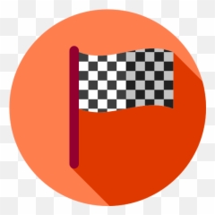 Sports And Competition Squared Flags Racing Squares - Finish Icon Transparent Background png