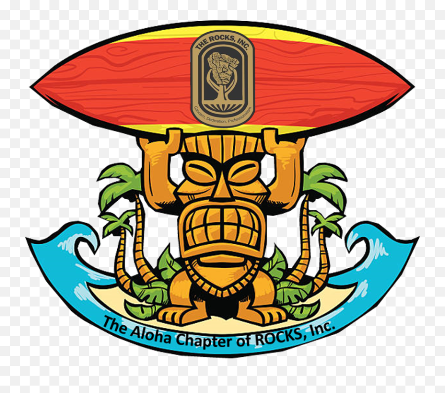 Welcome To The Aloha Rocks Chapter Homepage Clipart - Full Tiki Png,Rock Clipart Transparent