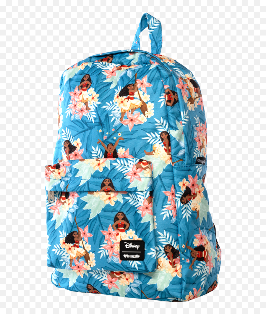 Loungefly Moana Floral Print Backpack - Bag Png,Moana Png Transparent