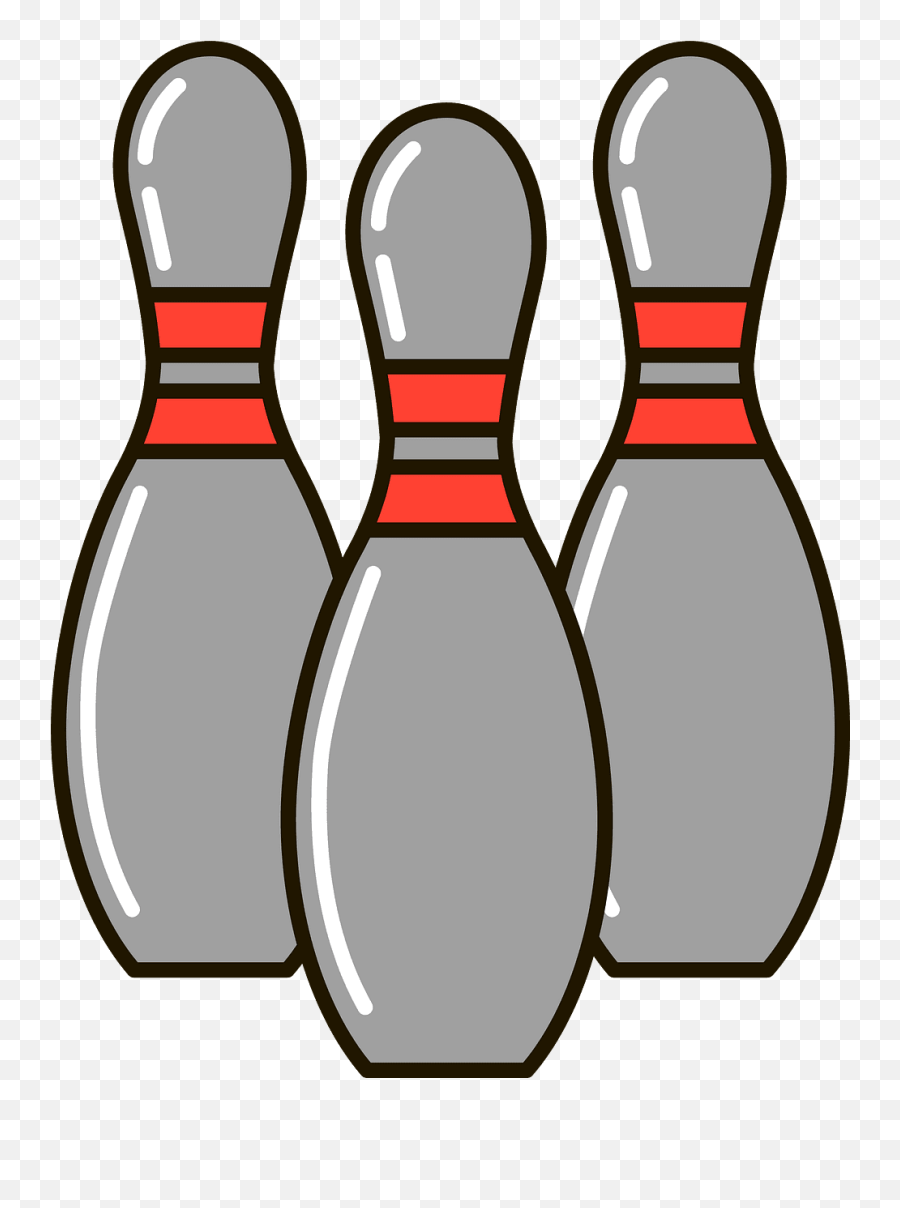Bowling Pins Clipart Transparent - Clipart World Bowling Pins Clipart Png,Bowling Pin Icon