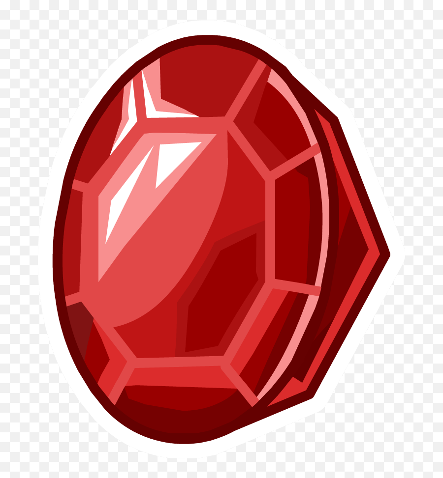 Download Ruby Stone - Ruby Pin Club Penguin Png,Ruby Png