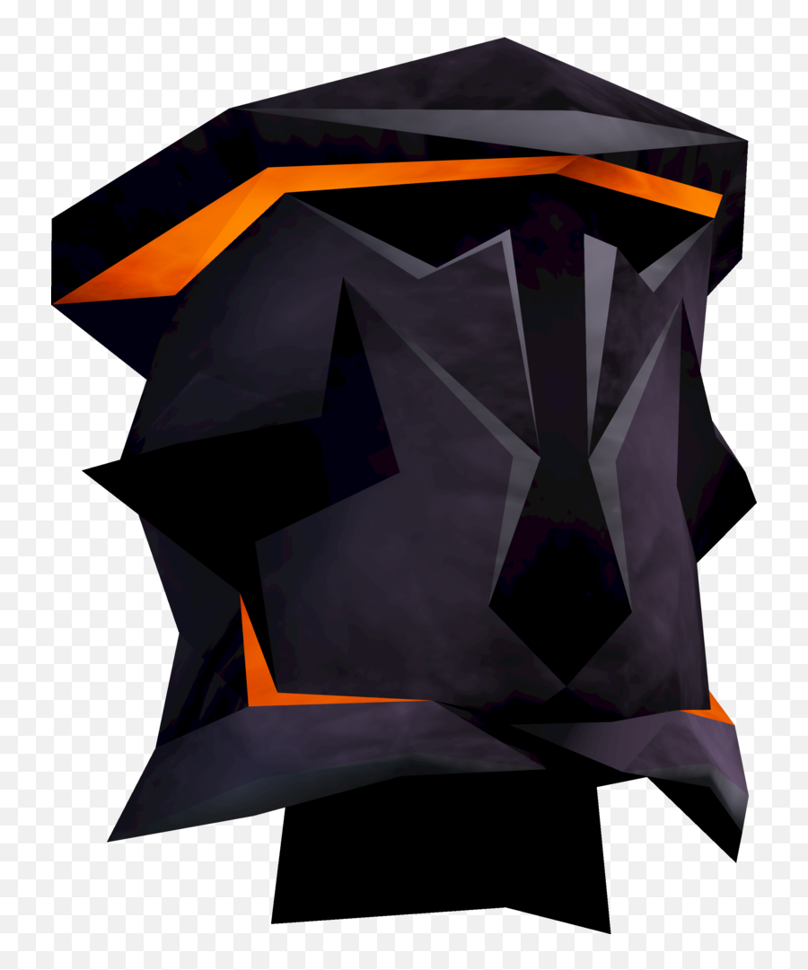 Obsidian Warrior Helm - The Runescape Wiki Geometric Png,Icon Shadow Warrior Helmet