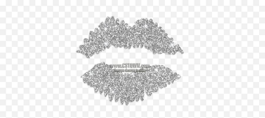 Bling Kiss U0026 Lips Hotfix Glitter Iron - On Transfer Motif Illustration Png,Kiss Lips Png