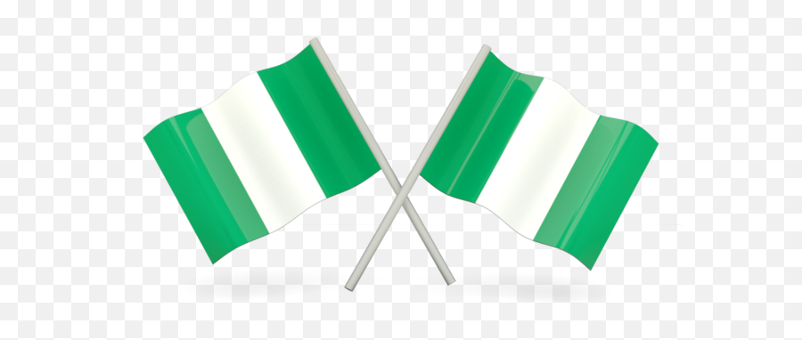 Two Wavy Flags Illustration Of Flag Nigeria - Flag Of Nigeria Png,Wavy Png