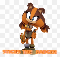 Sonic Toy Sticks Tails Boom Stuffed Png