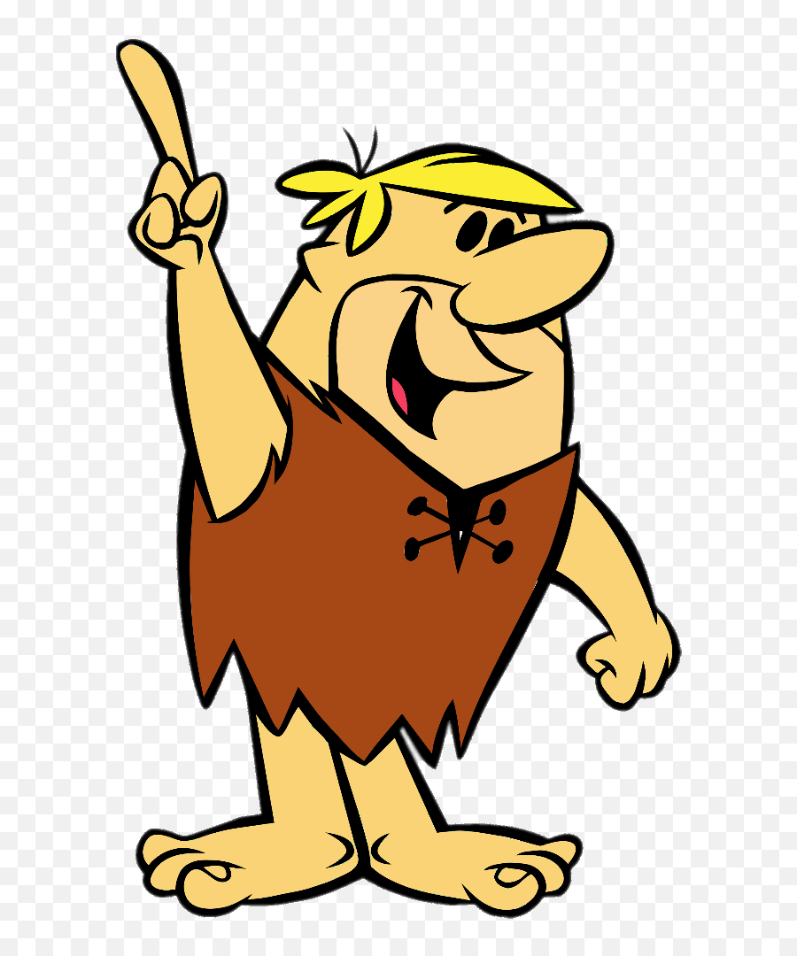 Barney Rubble Finger Up Png Image - Barney Rubble,Rubble Png