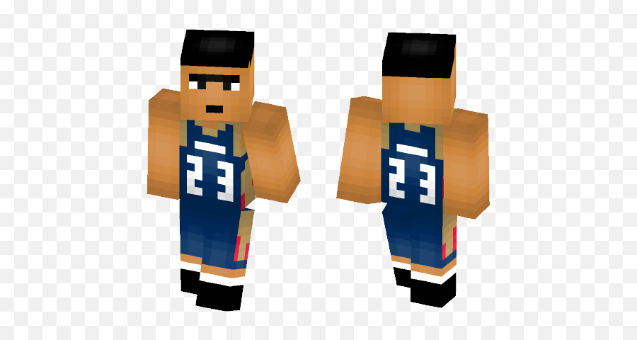 Download Anthony Davis Pelicans Minecraft Skin For Free - Minecraft Fnaf Scott Cawthon Skins Png,Anthony Davis Png