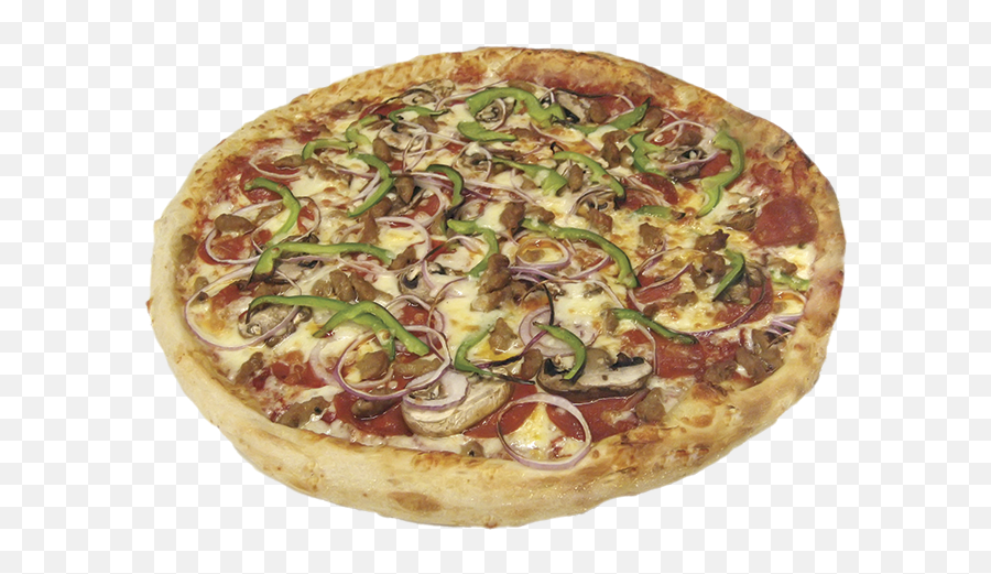 Full Menu Pizza Strombolis Subs Wings Shrimp - Pizza Png,Pepperoni Pizza Png