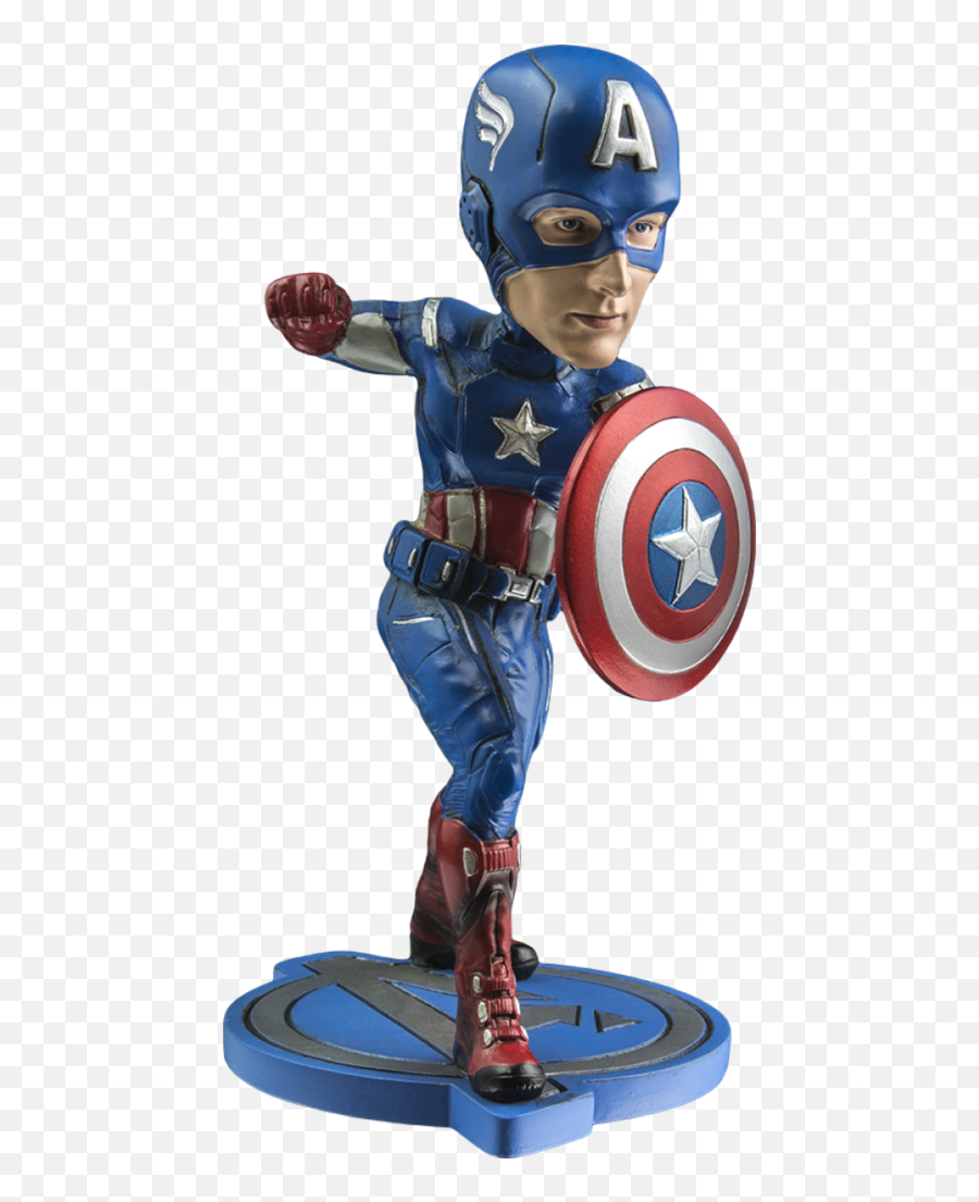 Avengers Captain America Headknocker - Captain America Bobble Head Png,Capitan America Png