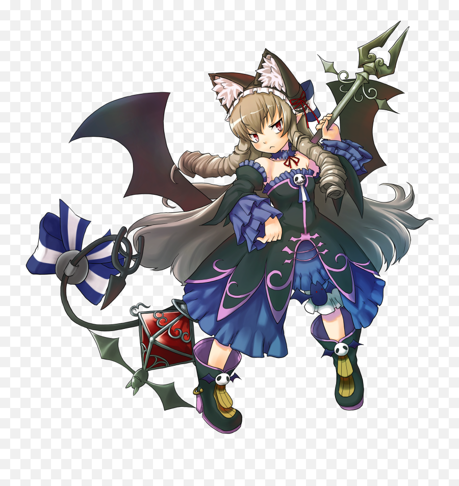 Snk Kanatarou Trouble Witches Neo Luca Yurievna Vinakol - Trouble Witches Neo Characters Png,Devil Tail Png