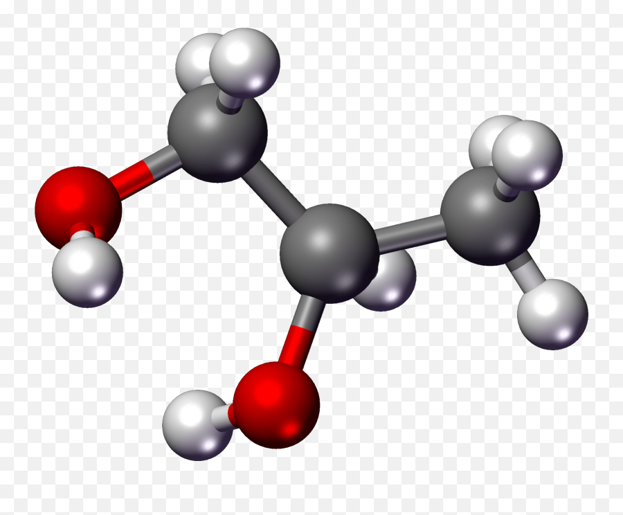 Molecules Png File - Propylene Glycol,Molecule Png