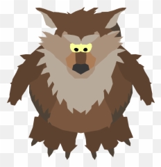 Werewolf Penguin Clipart - Cartoon Werewolf Png,Werewolf Png