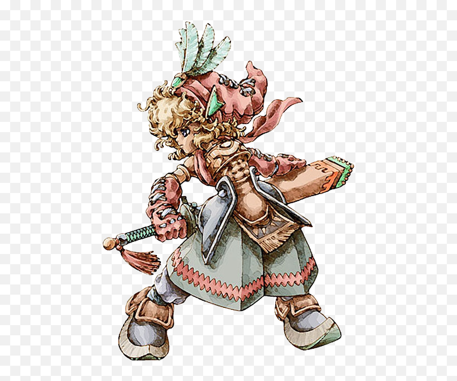 Video Game Character Png - Legend Of Mana Characters,Video Game Characters Png