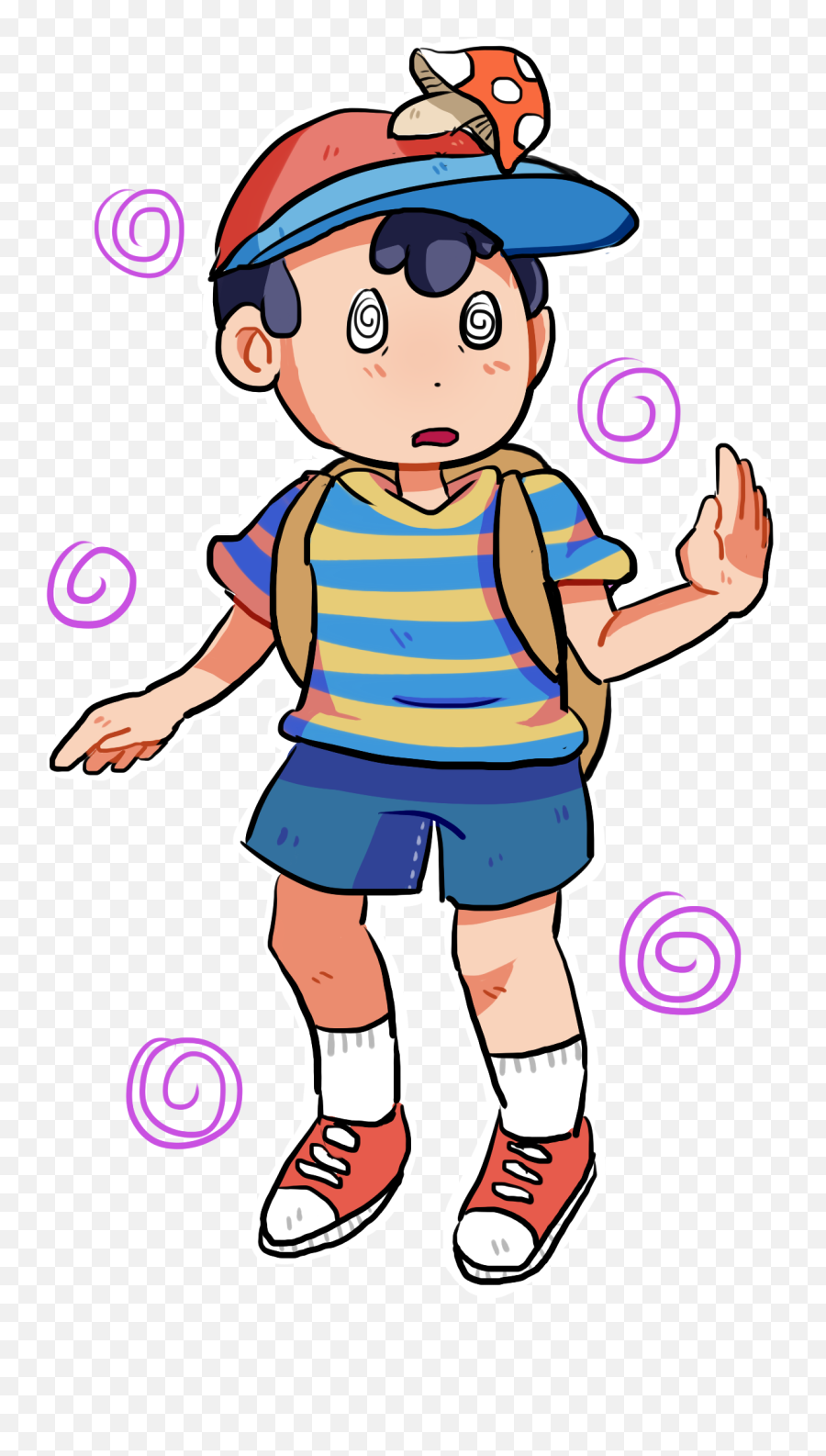 Download By Quirkykoi - Ness Fanart Png,Ness Png