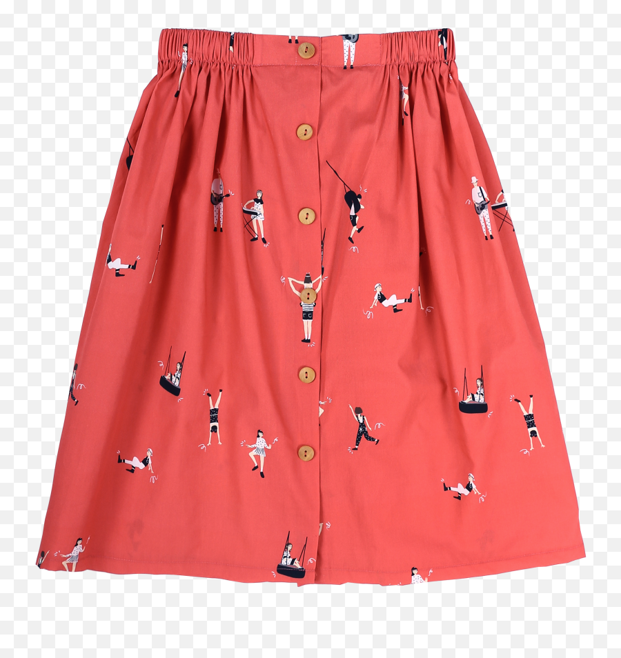Download Hd Letu0027s Dance Red Button Down Midi Skirt - Button Miniskirt Png,Red Button Png