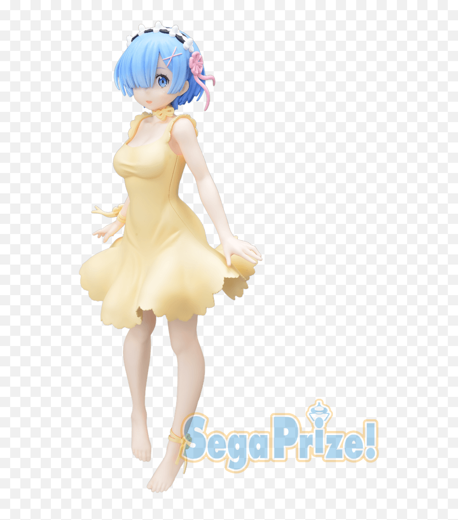 Re - Zeroremyellowsapphire Rem Oni Tenshi Figure Png,Rem Png