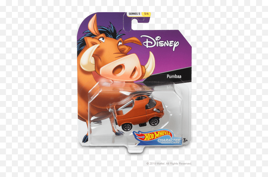 Mix 1 Disney And Pixar Character Cars Pumbaa - Mattel Hot Hot Wheels Steamboat Willie Png,Pumba Png