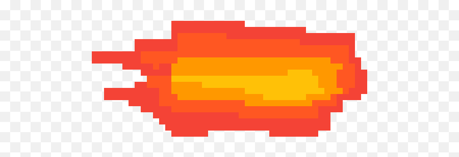 Pixilart - Fireball By Anonymous Color Gradient Png,Fireball Png