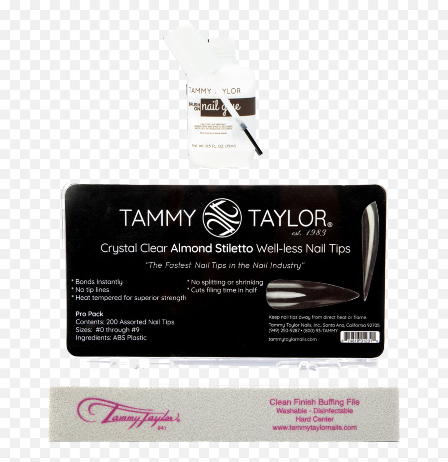 Nail Tip Kit - Tammy Taylor Png,Transparent Nails