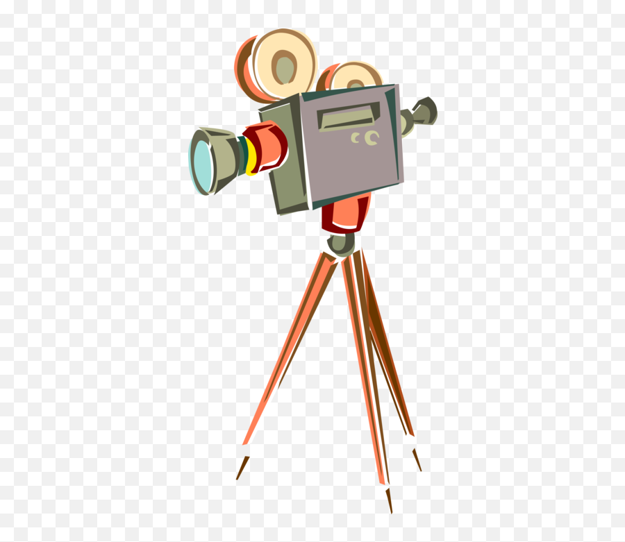 Cinematography Movie Camera - Vector Image Png,Tripod Png