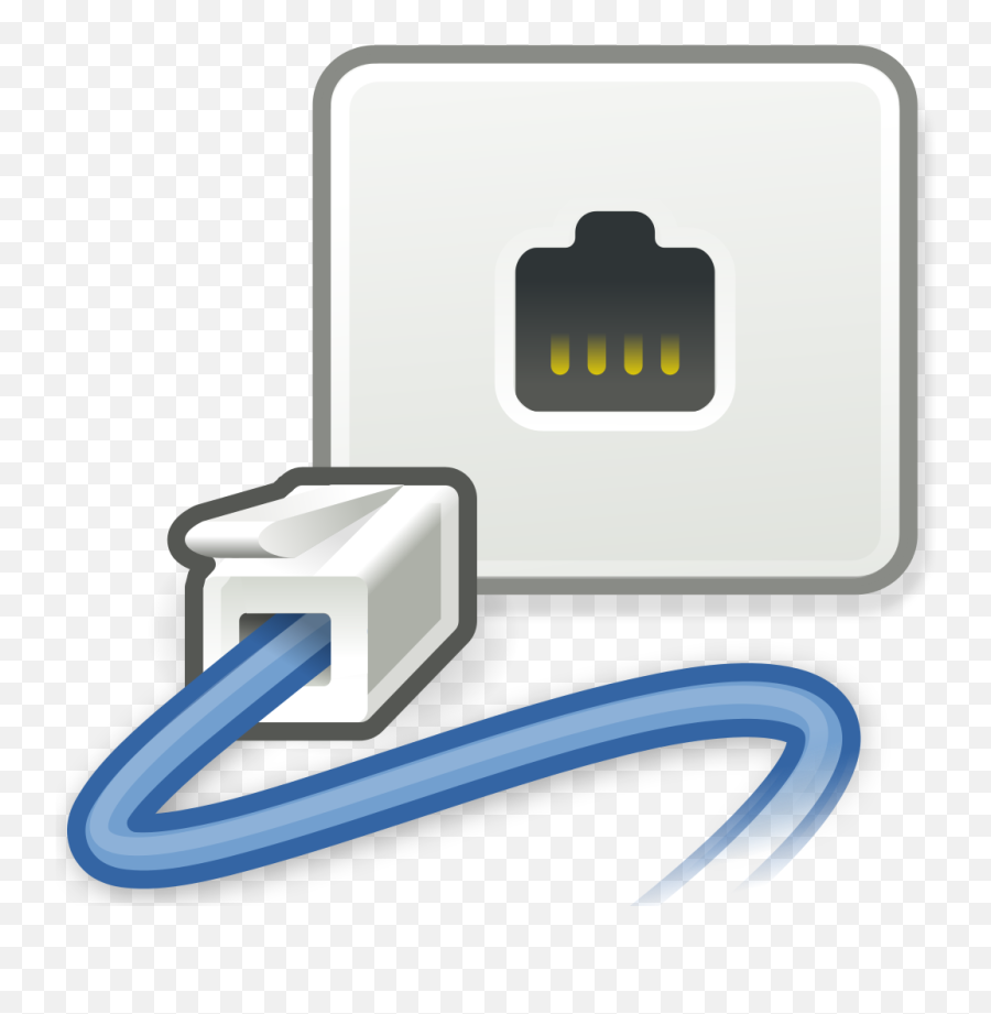 Gnome - Wired Network Png,Network Icon Png