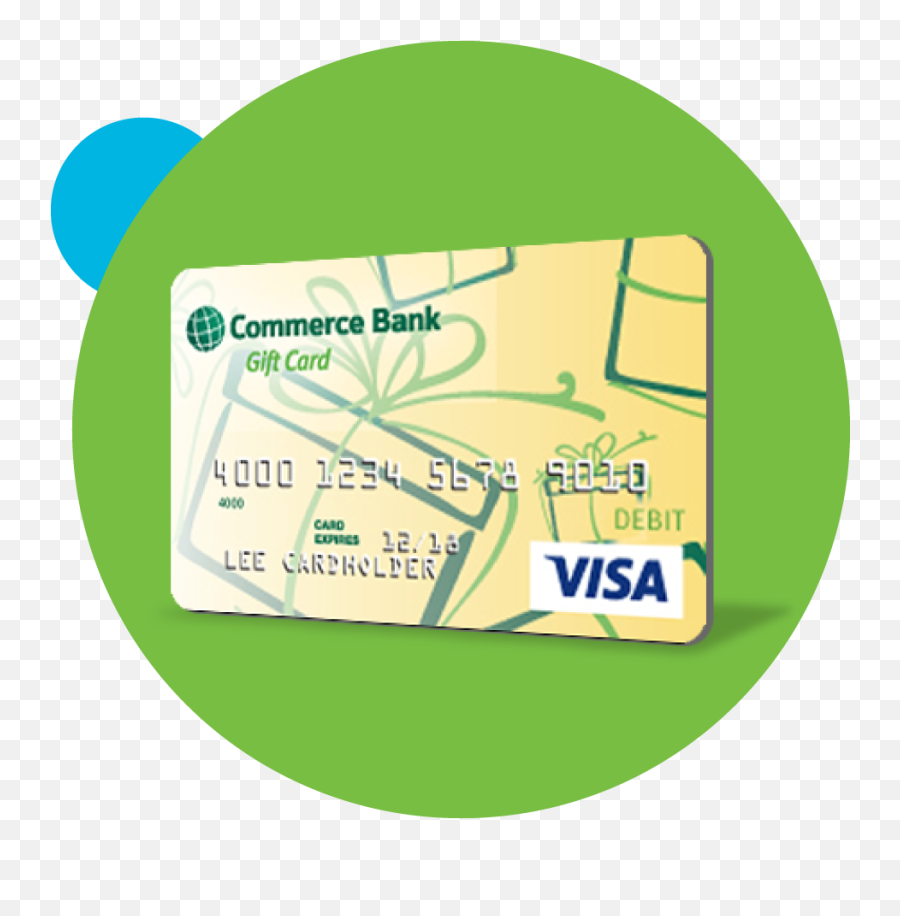 Visa Gift Cards Commerce Bank - Google Bank Of America Defenders Of Wildlife Png,Gift Cards Png