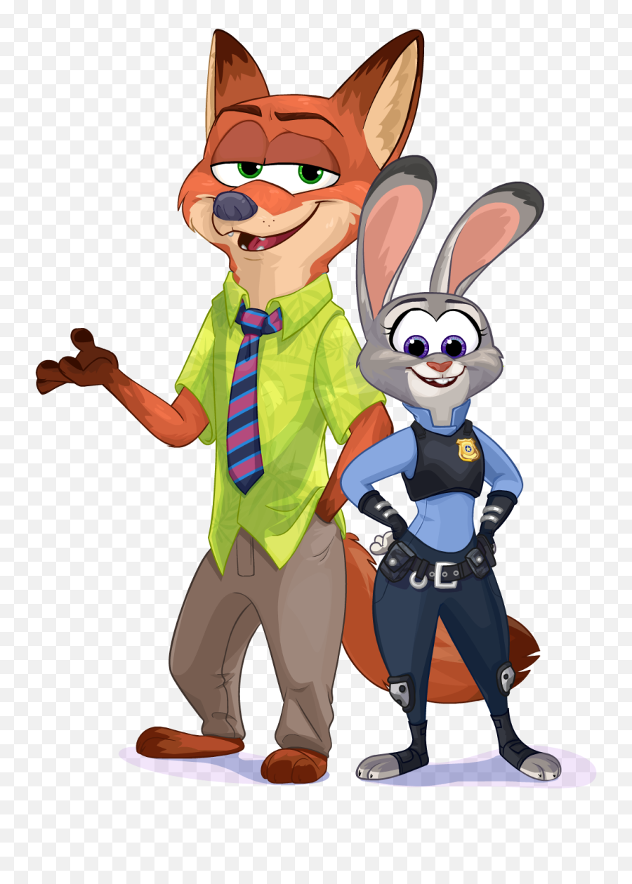 Newspaper Issue 549 Nick And Judy - Judy Club Penguin Nick Wilde Club Penguin Png,Judy Hopps Png