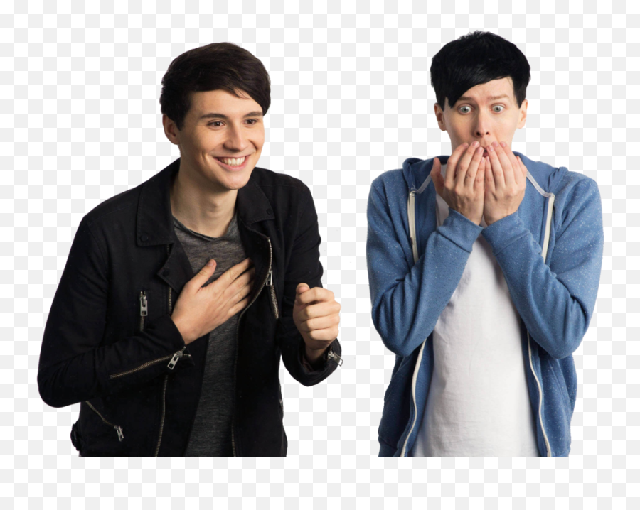 Dan And Phil Png U0026 Free Philpng Transparent Images - Dan And Phil Png,Dan Howell Png