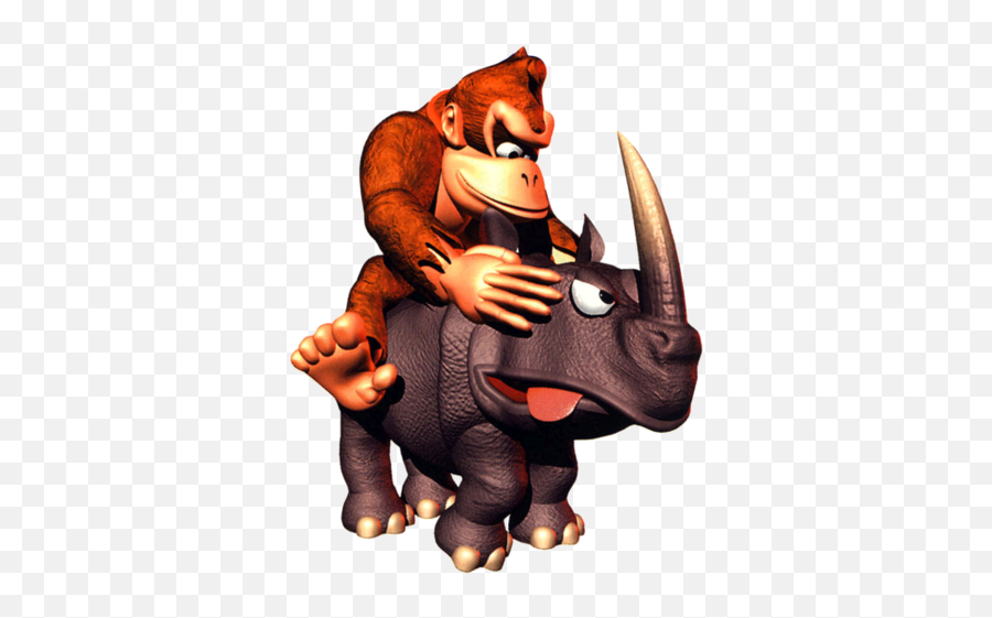Going Toadally Ape For Rare Vovat U2014 Livejournal - Donkey Kong And Rambi Png,King K Rool Transparent