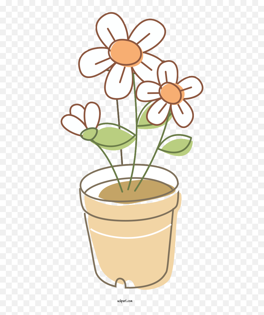 Flowers Floral Design Flower Vase For Clipart - Flowerpot Png,Transparent Flowers