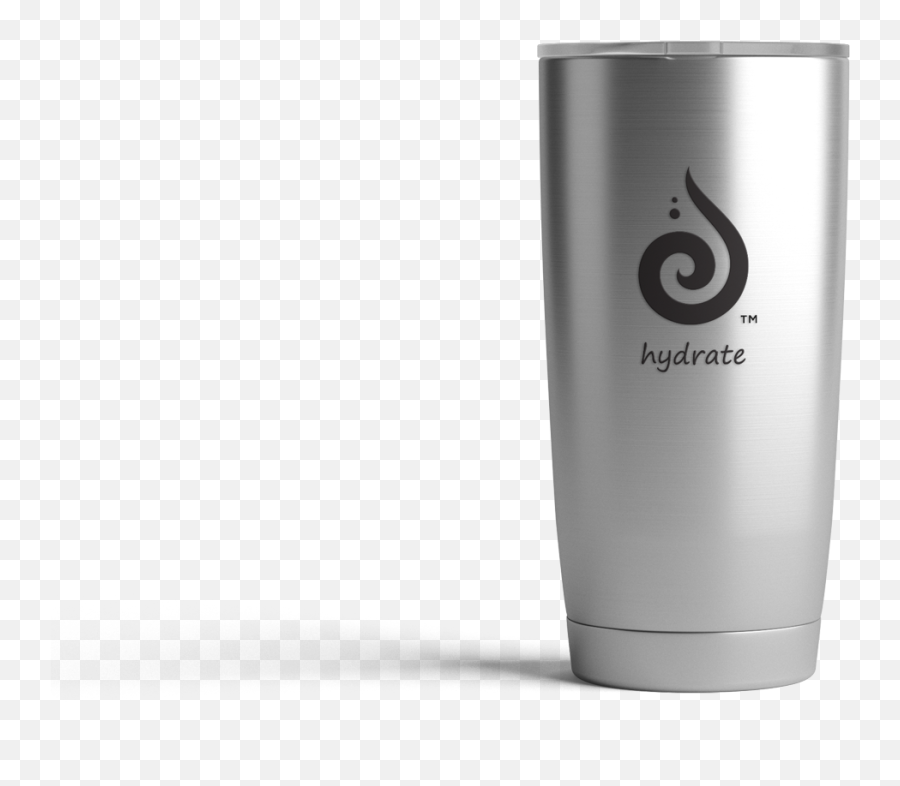 Hydrate 20oz Tumbler - Stainless Steel U2014 Hydrate Water Bottles Png,Tumbler Png