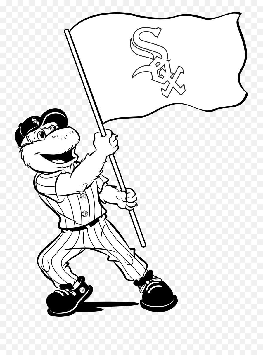 Southpawu0027s Coloring Pages By Chicago White Sox Inside - Chicago White Sox Coloring Pages Png,Chicago White Sox Logo Png