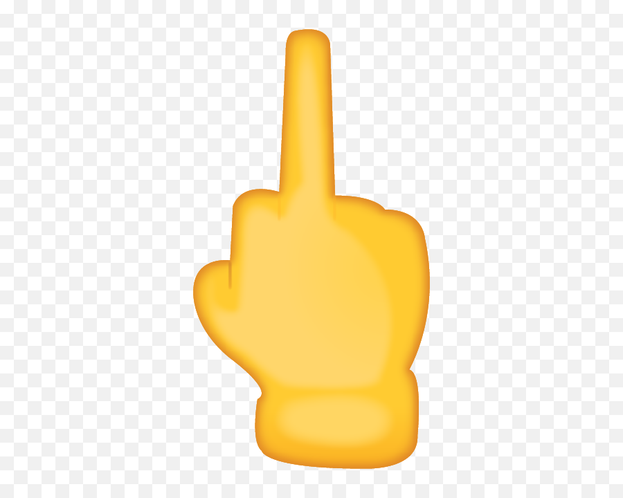 Download Middle Finger Emoji - Apple Middle Finger Emoji Png,Finger Emoji Png