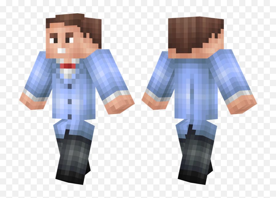 Bill Nye - Minecraft First Man Skin Png,Bill Nye Transparent