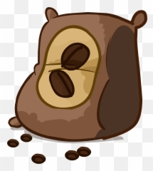 Bag - Coffee Beans Clipart png