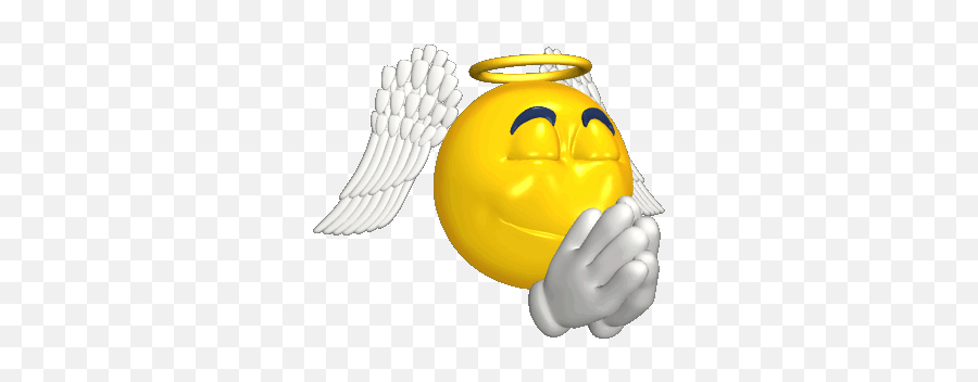 Angel Gif Sticker - Find U0026 Share On Giphy Funny Emoji Transparent Angel Emoji  Gif Png,Angel Face Icon - free transparent png images 