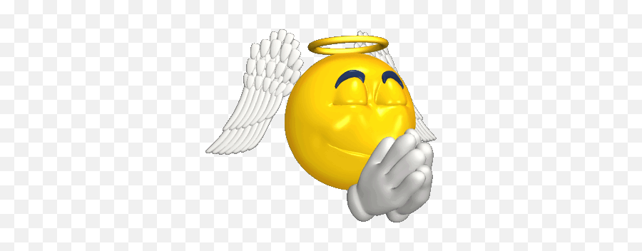 Angel Gif Sticker - Find U0026 Share On Giphy Funny Emoji Transparent Angel Emoji Gif Png,Angel Face Icon