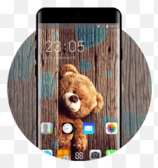 Iphone 7 Teddy Bear Wallpaper Hd - png