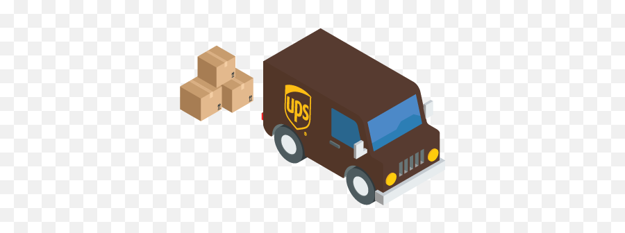 Ups Shipping Software Integration For E - Ups Shipment Png,Ups Truck Icon