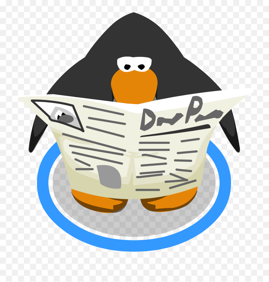 Club Penguin Times Wiki Fandom - Club Penguin Character Png,News Icon Aqua