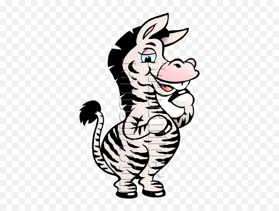 Zebra Standing - Zebra Clipart Zebra Png,Zebra Logo Png