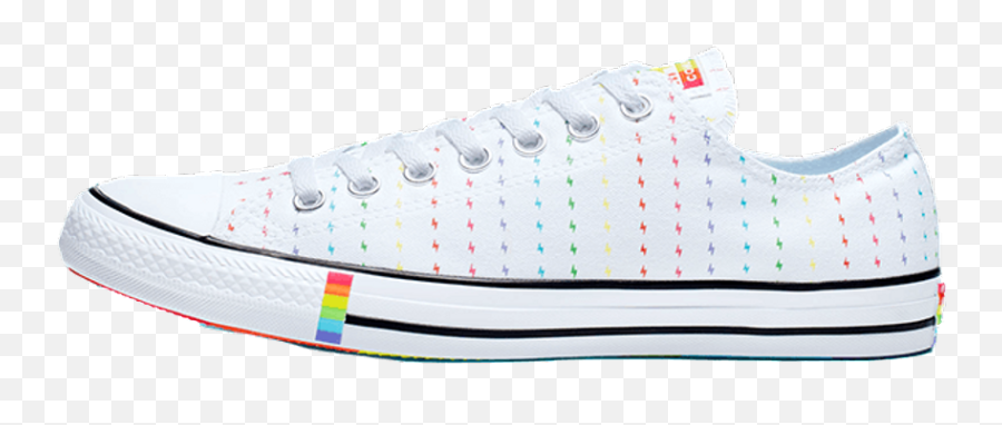 Converse All Star Low Top Pride White - Converses 165717c Png,Converse All Star Icon