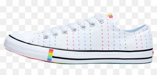 Converse All Star Low Top Pride White - Converses 165717c Png,Converse All Star Icon