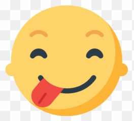 Face Savouring Delicious Food Id 11328 Emojicouk - Dibujo Animado Niño Saboreando png